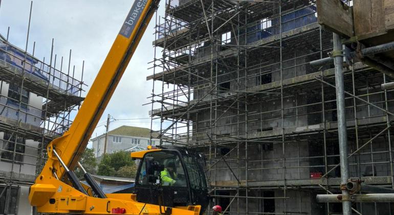 Telehandler underslung loads Training in Plymouth, Devon, and Cornwall