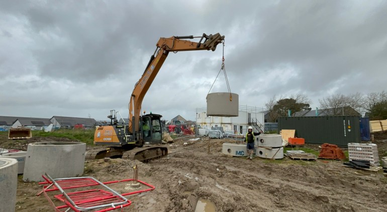 Excavator as a Crane Training in Plymouth, Devon, and Cornwall