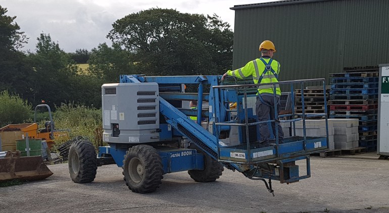 MEWP 3B Mobile Boom Lift Operation and Safety Training in Plymouth, Devon, and Cornwall