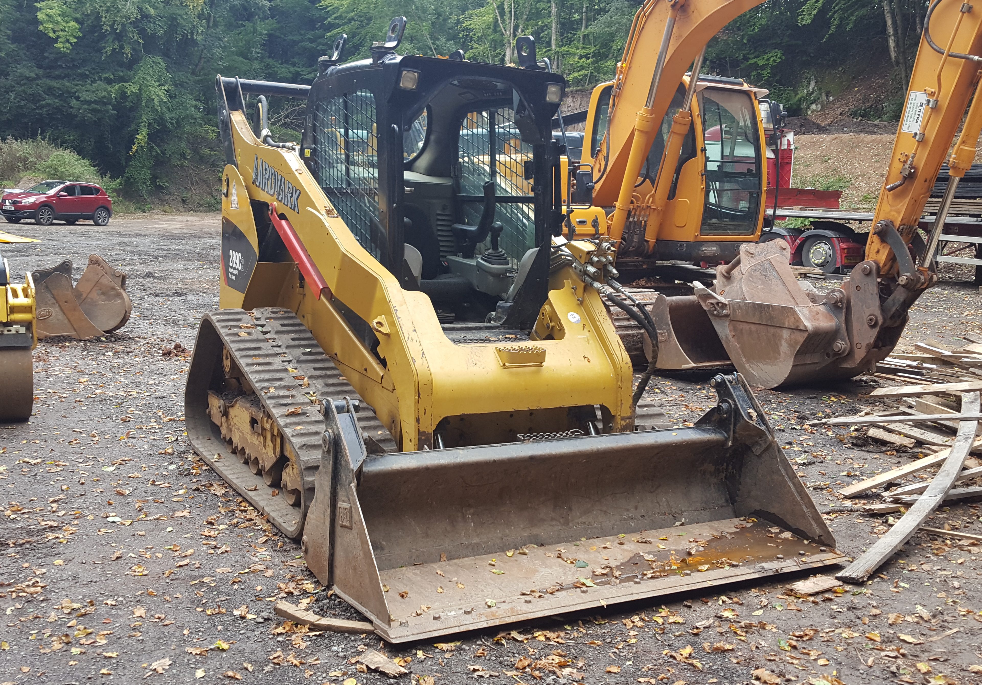Skidsteer Loader raining in Plymouth, Devon, and Cornwall