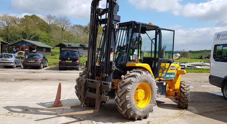 Rough Terrain Lift Truck Training in Plymouth, Devon, and Cornwall